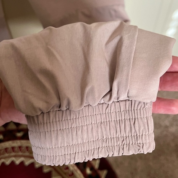 Gymshark Revival Jogger Pullon Drawstring Light Pink Tan Sweatpants  Womens S - Picture 4 of 16